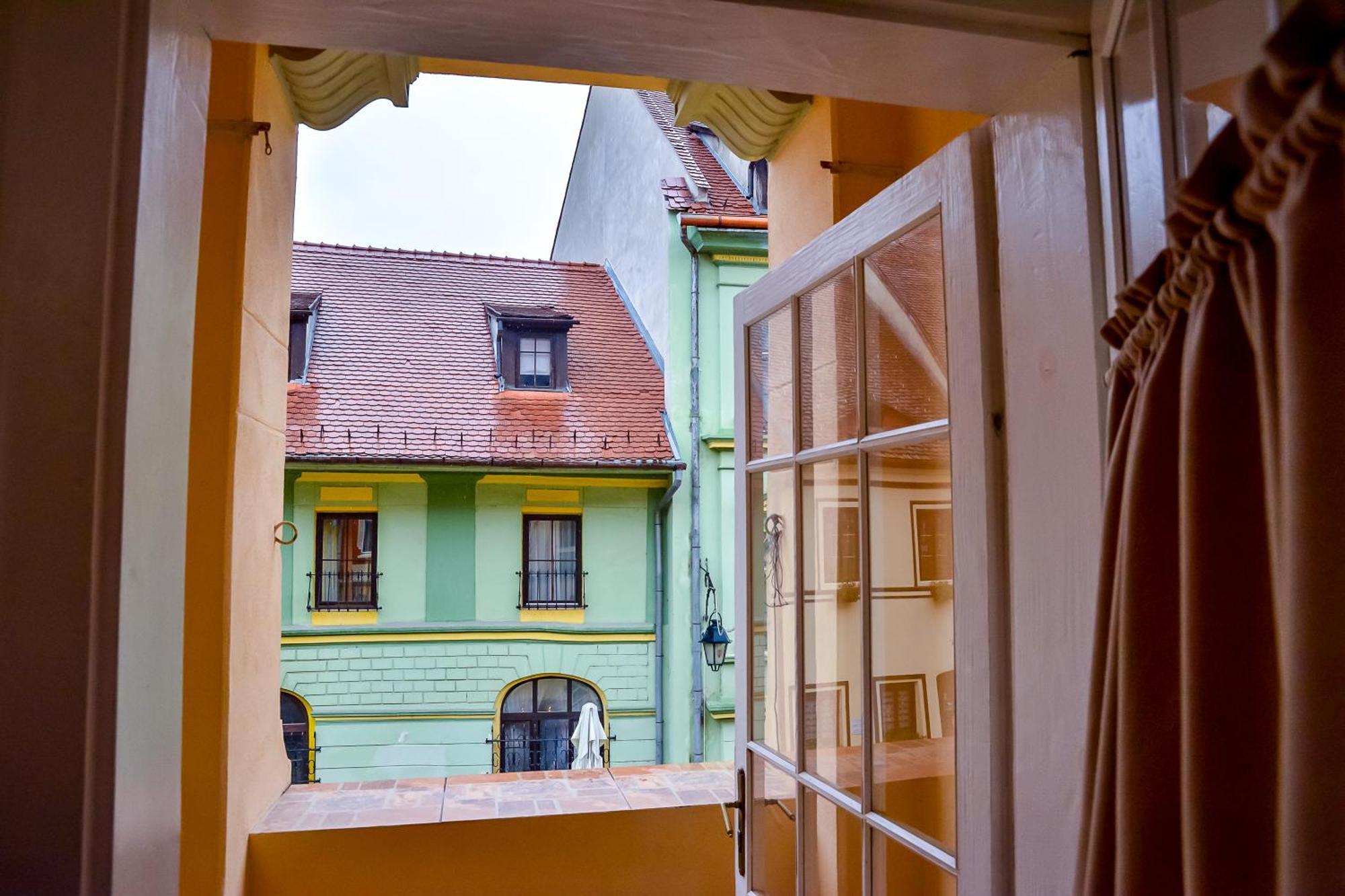 An Der Holztreppe Apartment Sighişoara Exterior foto