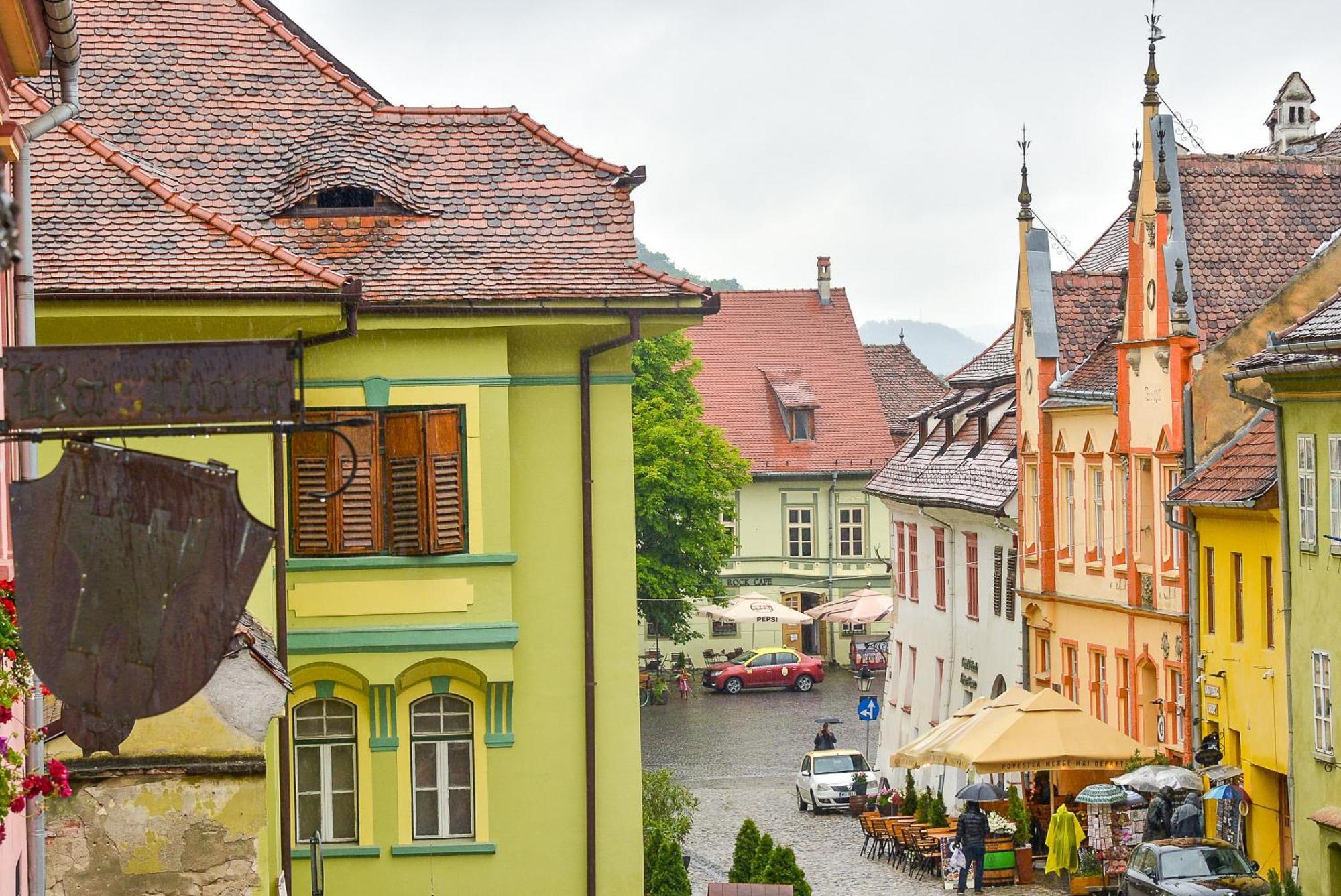 An Der Holztreppe Apartment Sighişoara Exterior foto