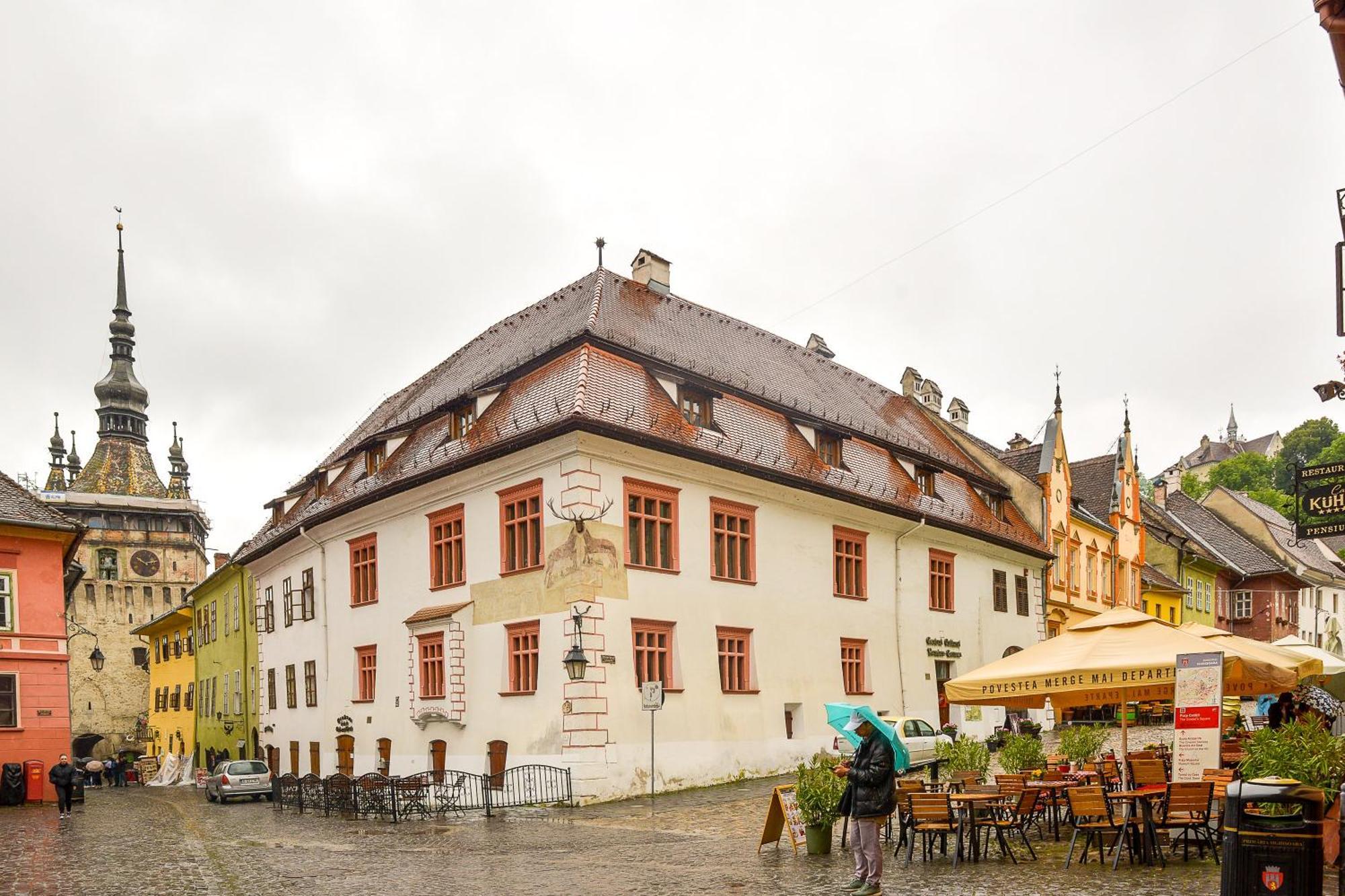 An Der Holztreppe Apartment Sighişoara Exterior foto